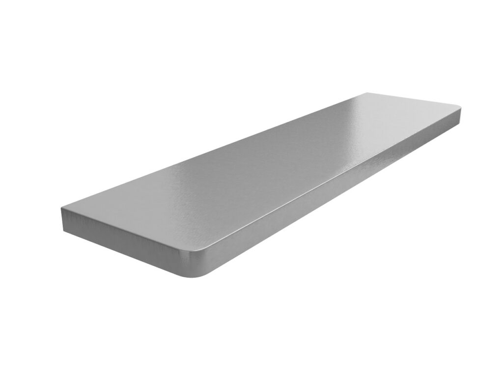 Laminierte MDF-Aluminiumfensterbank, 58 2,5cm feuchtigkeitsbeständig