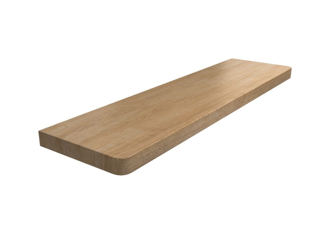 Laminierter MDF-Eichendielenfensterbrett Natur 2,5cm