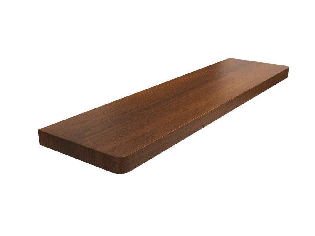 Laminierte MDF-Walnuss-Lanzado-Fensterbank 2,5cm