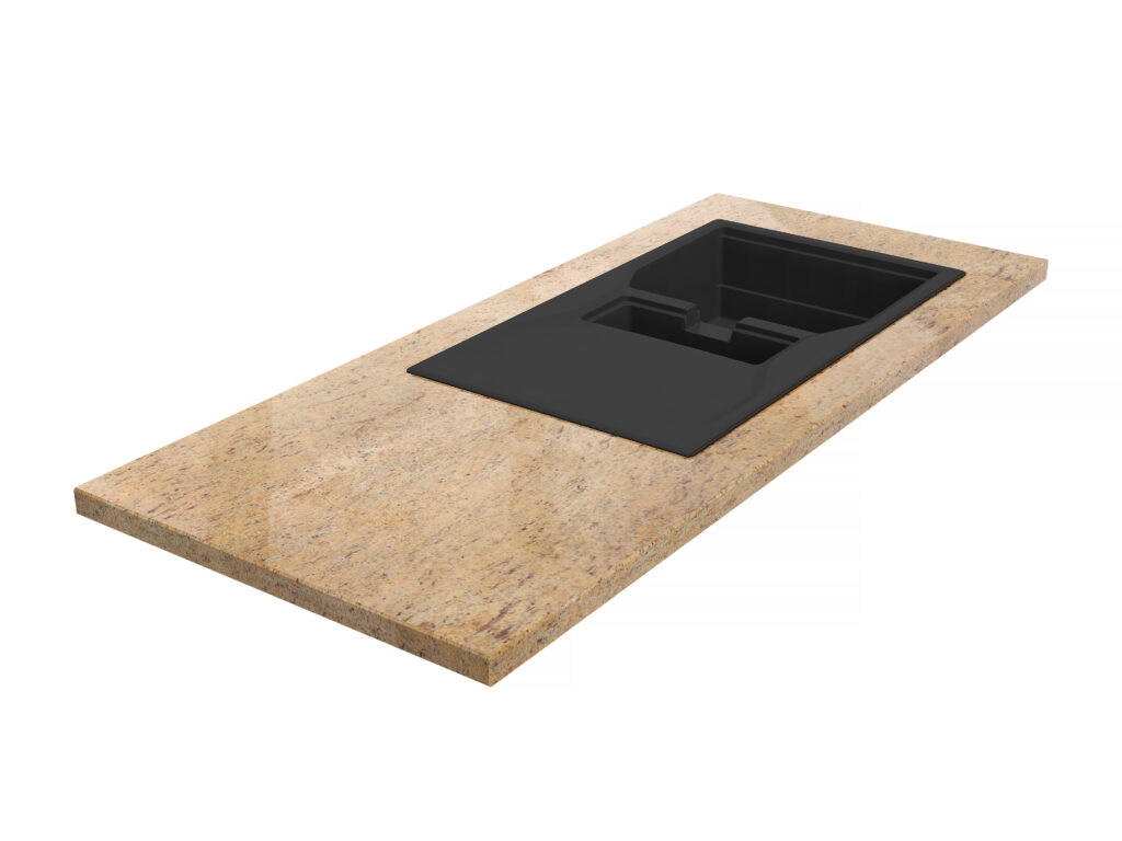 Küchenarbeitsplatte aus Granit Shivakashi 2cm
