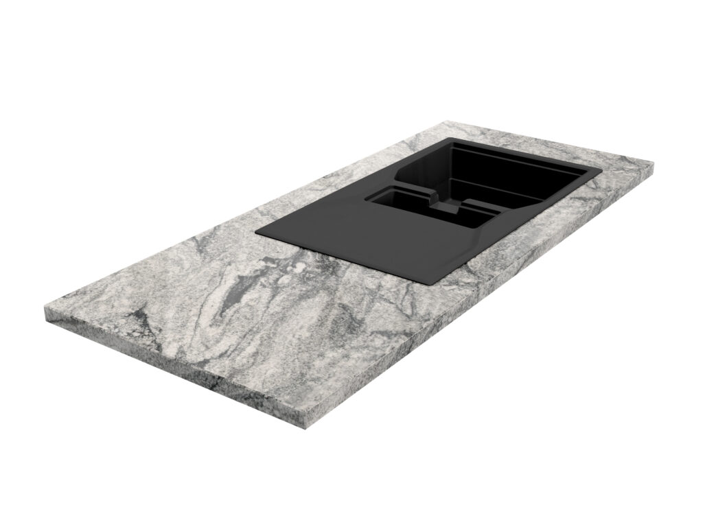 Küchenarbeitsplatte aus Granit Viscont White 2cm