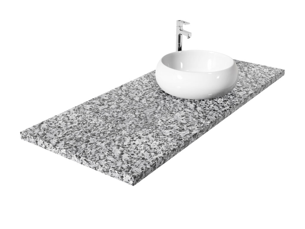 Badezimmer-Arbeitsplatteaus Granit Polnischer Strzegom 5cm