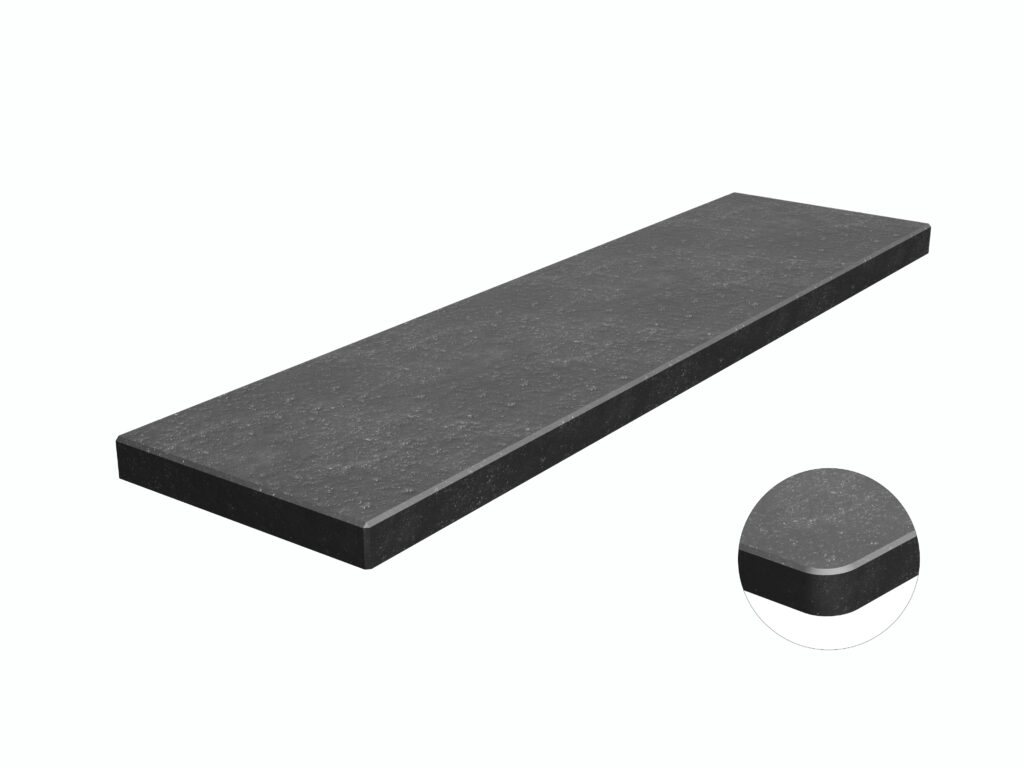 Fensterbank Granit Absolute Black Lappato 3cm