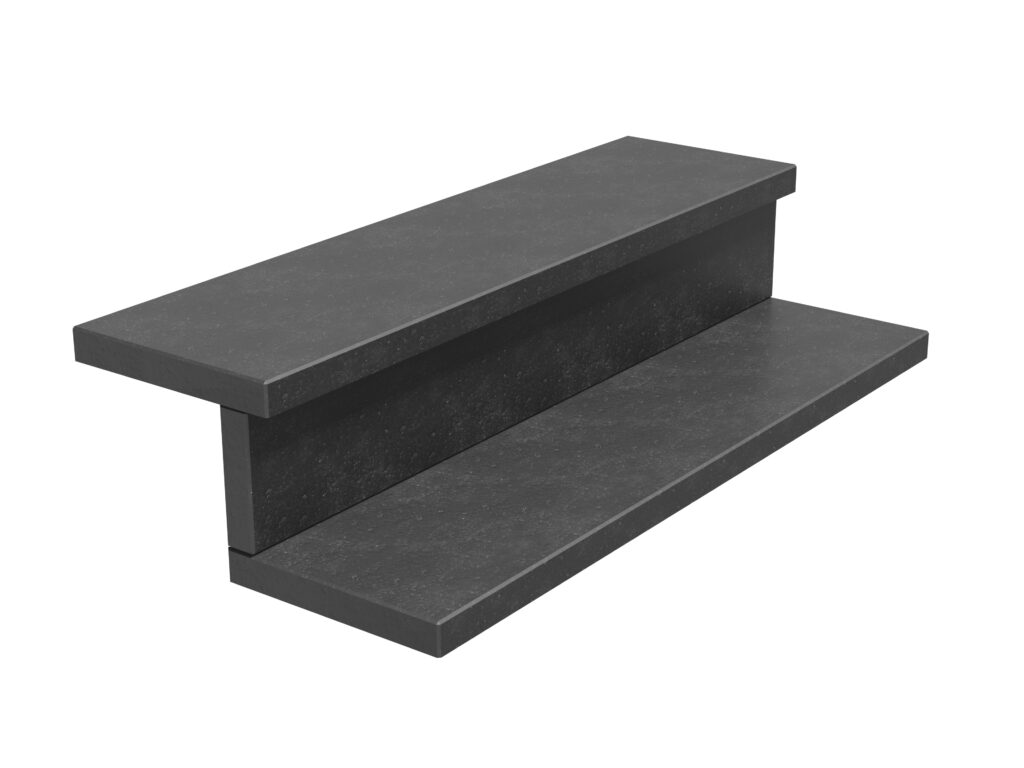 Granit-Treppen Absolute Black Lappato 3cm