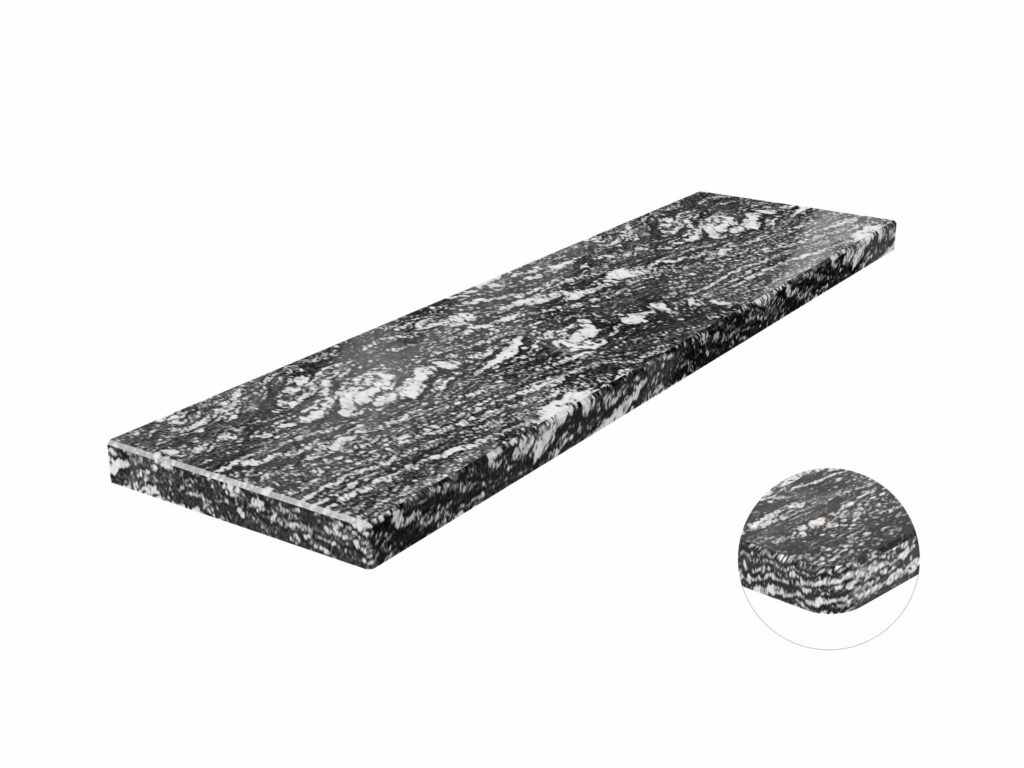 Fensterbank Granit Titanium Silver 2cm