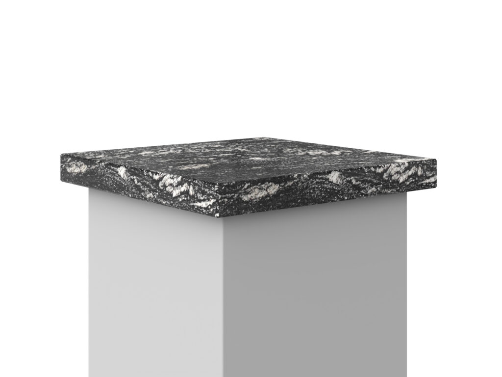Abdeckung aus Granit Titanium Silver 3cm