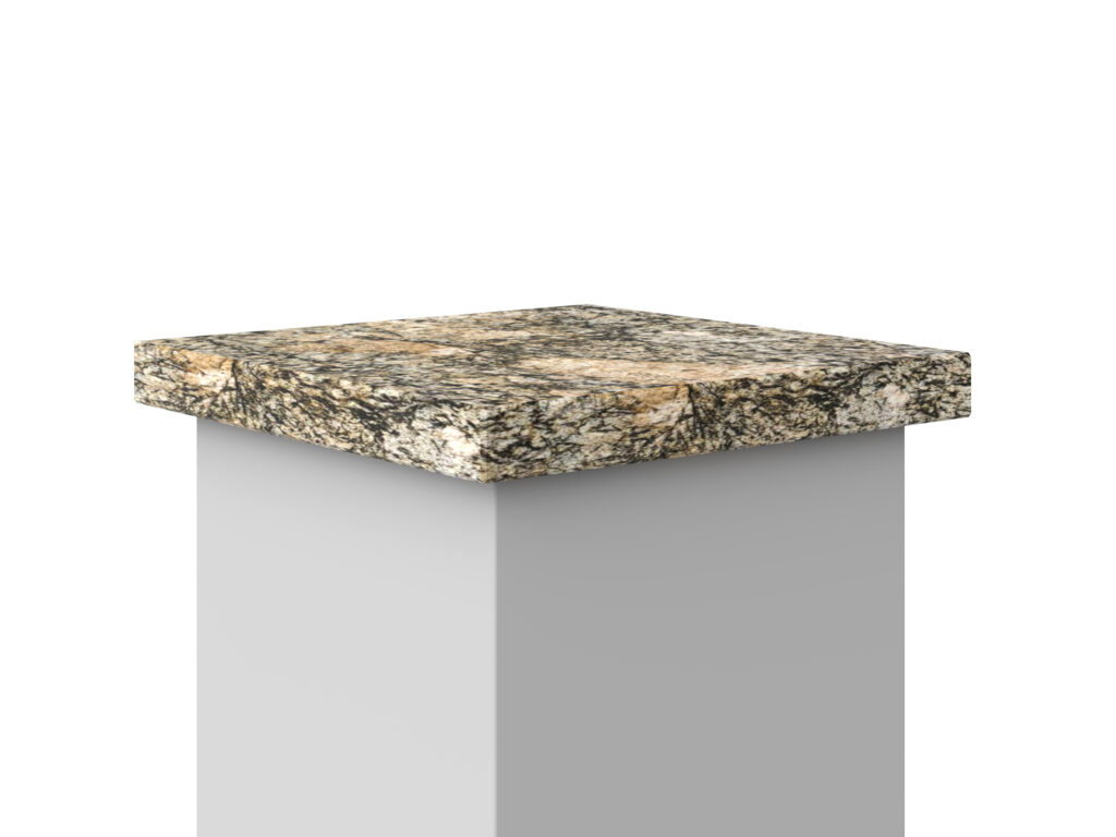 Abdeckung aus Granit Alaska Gold 3cm