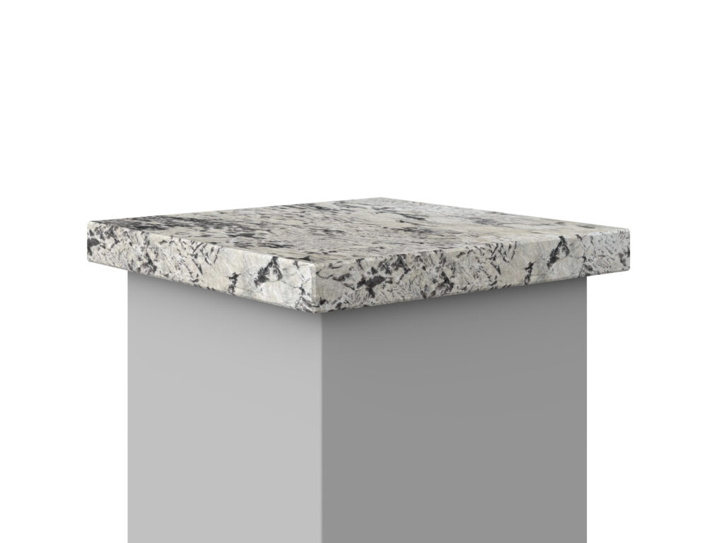 Abdeckung aus Granit Exotic White 3cm