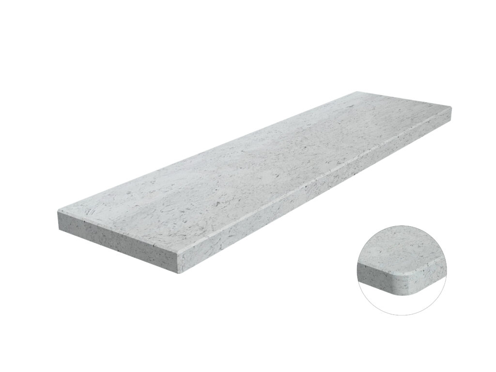 Fensterbank aus Agglo Marmor Grigio Londra 2cm
