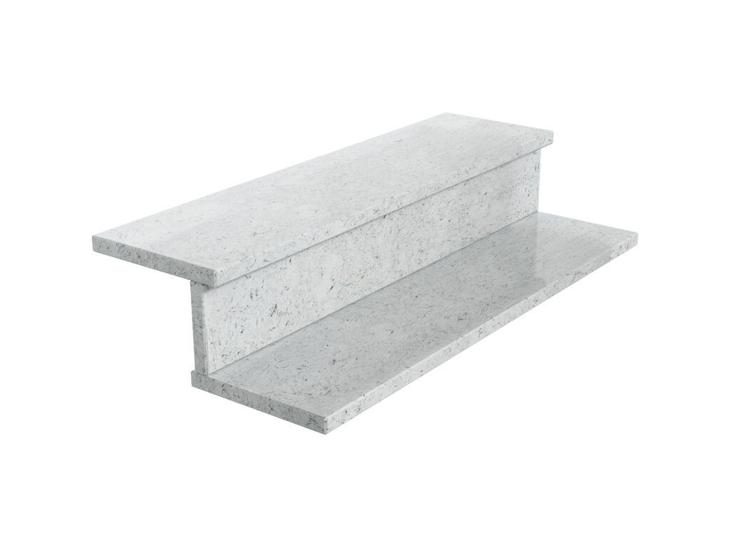 Treppen aus Agglo Marmor Grigio Londra 2cm