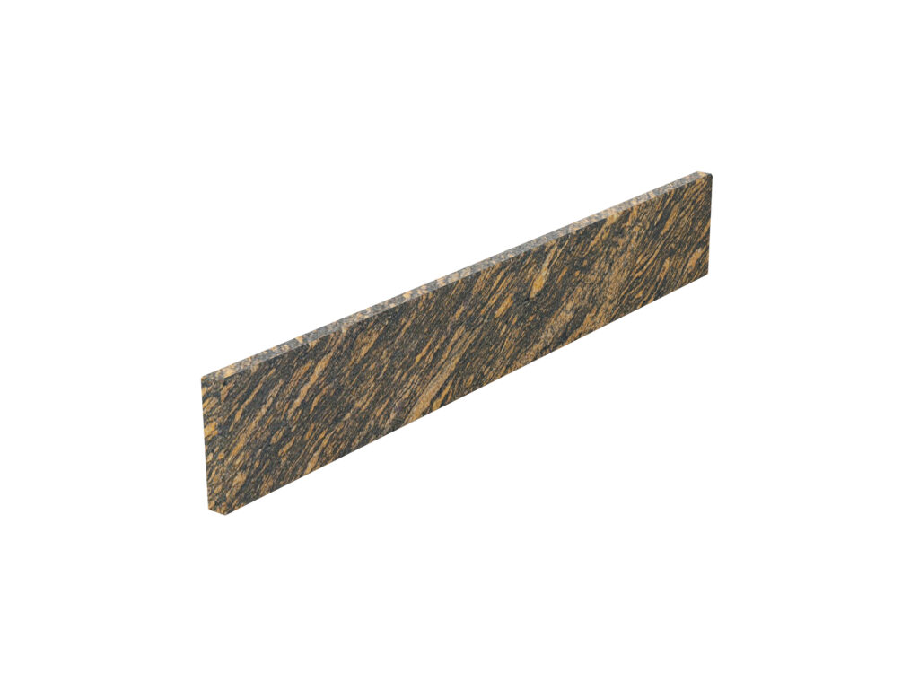 Granitsockel Gold Antracite 10cm LAPPATO
