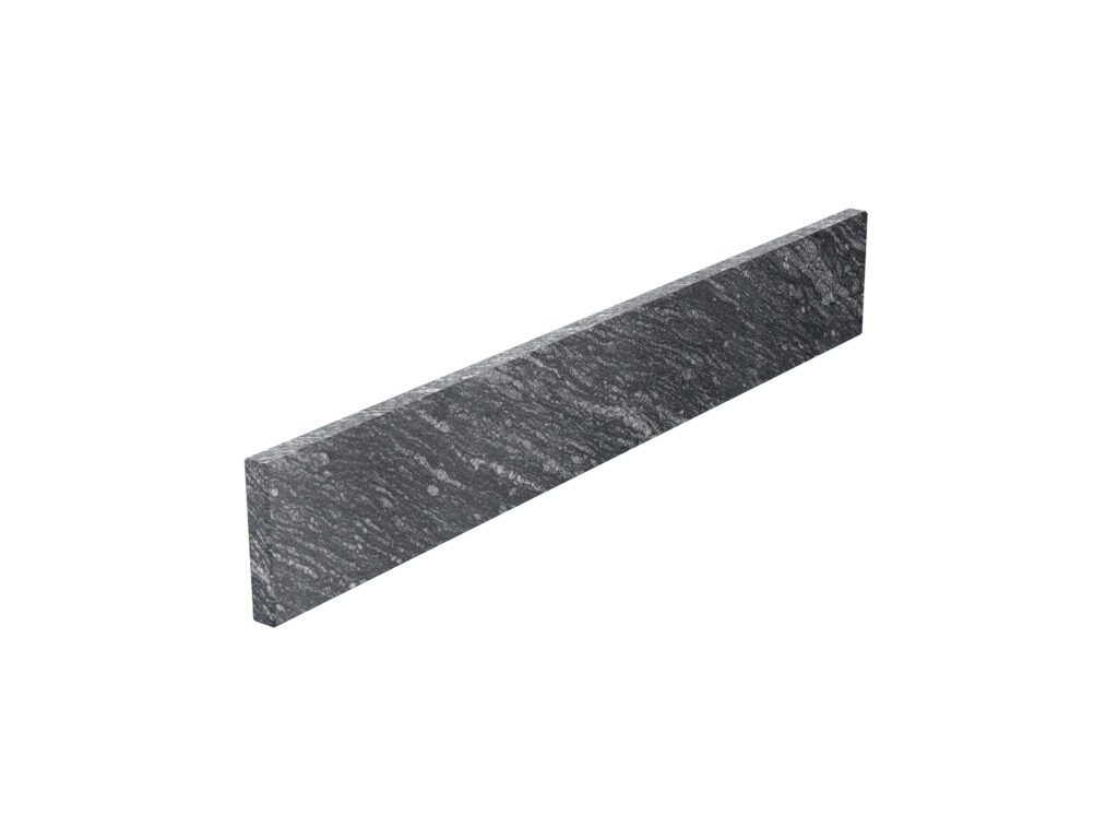 Granitsockel Silver Antracite 7cm LAPPATO