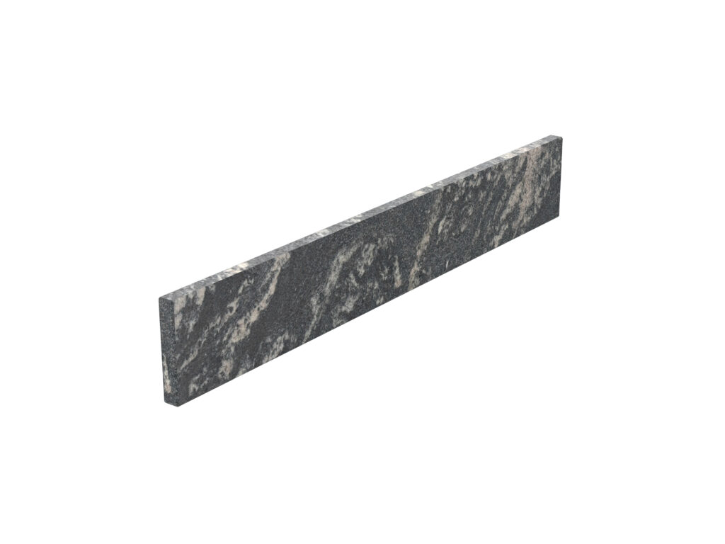 Granitsockel Titanium Silver 10cm LAPPATO
